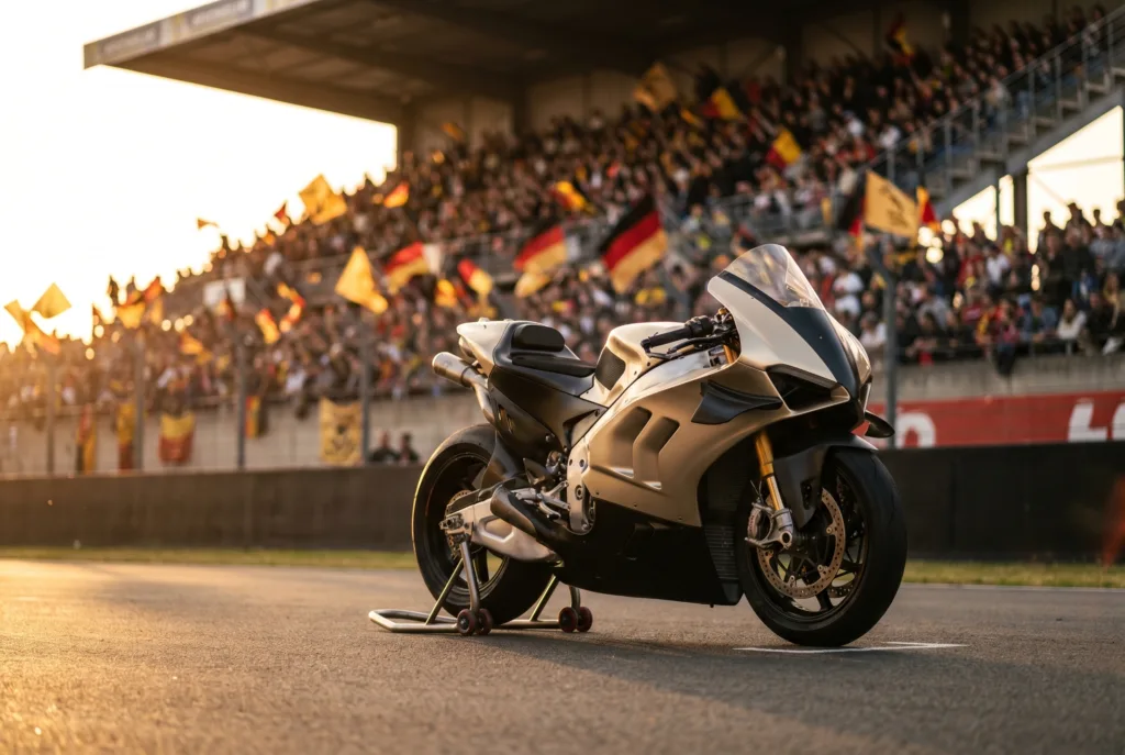 Moto GP Le Mans - MotoGP tribune spectateurs