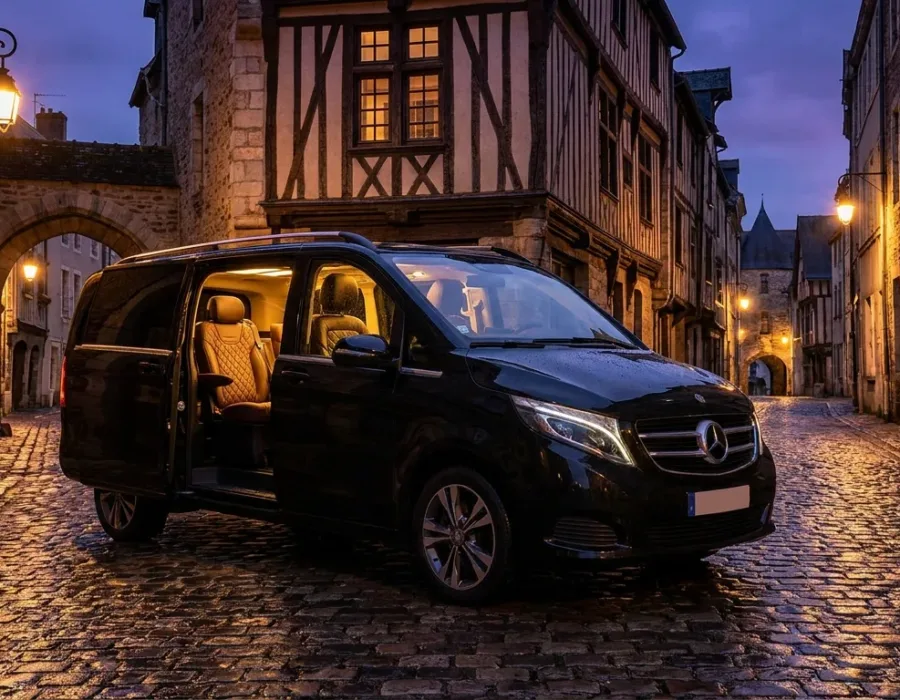 Van VTC Le Mans : Voyagez en groupe ou en famille jusqu'à 7 personnes